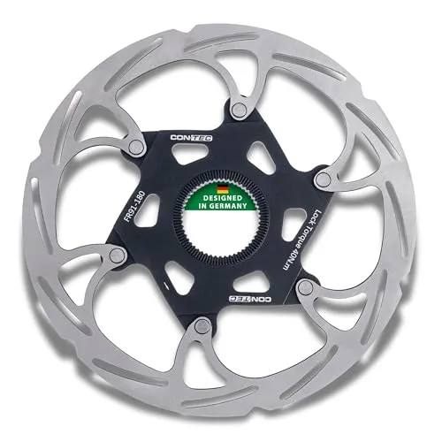 CONTEC Fahrrad-Bremsscheibe CDR-LW-CL 180mm - Bremsscheibe aus Edelstahl mit Aluminium-Spider, hitzebeständig und ideal für Mountainbike, Rennrad und BMX – für hervorragende Bremskraft und einfache Montage.