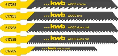 Kwb 617285 Stichsägeblatt-Set für Holz 5St.