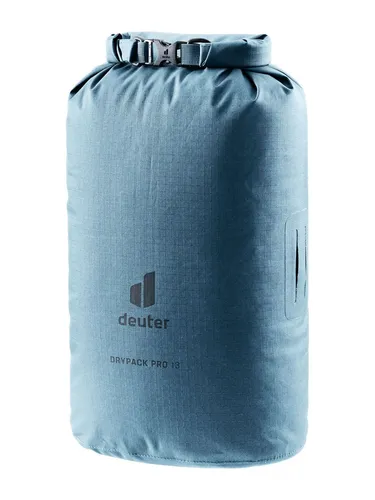 Deuter Drypack Pro 13 - Wasserdichter Campingrucksack - Campingzubehör: Der Deuter Dry Pack Pro 13 schützt dank wasserdichtem Material und versiegelten Nähten zuverlässig vor Nässe, ideal für Outdoor-Abenteuer.