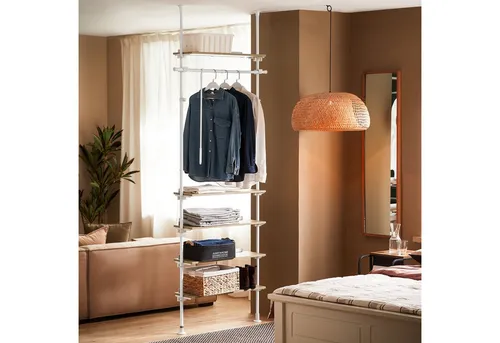 SoBuy Kleiderständer in weiß von SoBuy