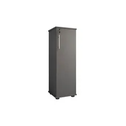 VCM Holz CD DVD Stand Regal Engalo L Anthrazit - Standregal für bis zu 300 CDs oder 130 DVDs, abschließbar und mit 10 variablen Fachböden, ideal zur sicheren und stilvollen Aufbewahrung.
