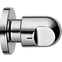 Hansa Hansalux Fertigmontageset Art. 02289135 - Badarmaturen in chrom, geeignet für Unterputzventile und ausgestattet mit langlebigen Keramikscheiben für eine zuverlässige Nutzung.