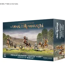 M-E Sbg: Fréaláf Hildeson & Olwyn & Lief – Heroes of Rohan Figuren