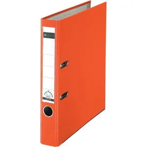 Leitz Ordner 1015-50-45, PP, A4, 5,2cm, Kunststoffordner, orange