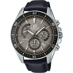 Casio Watch EFR-552L-5AVUEF - Armbanduhren für Herren, elegante Zeitmessung mit hochwertigem Lederarmband und sportlichem Design für jeden Anlass.