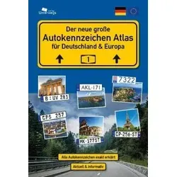 AUTOKENNZEICHEN ATLAS für Deutschland und Europa - Börse & Geld: Umfassender Atlas mit exakten Erklärungen zu allen Autokennzeichen in Deutschland und Europa, ideal für Autofahrer und Kennzeichenliebhaber.