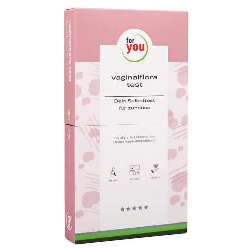 Produktbild for you Vaginalflora Test für Zuhause – Selbsttest mit Vaginalabstrich zur quantitativen Analyse des Vaginalmikrobioms