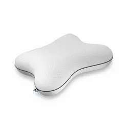 smartsleep® Nackenkissen Relieve Pillow – Ergonomisches Kopfkissen für Rücken- & Seitenschläfer - Ergonomisches Nackenkissen aus viskoelastischem Material für optimalen Liegekomfort. Ideal für Rücken- und Seitenschläfer, mit druckentlastenden Eigenschaften und atmungsaktivem Design. 30 Nächte Probeschlafen!