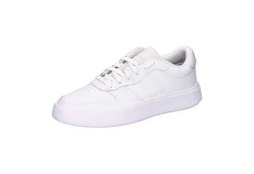 adidas Herren LITECOURT Shoes - FTWR White, 49 1/3 EU - Herren-Sneaker mit regulärer Passform, aus Leder und Synthetik, ausgestattet mit Cloudfoam Zwischensohle für optimalen Komfort und Unterstützung.