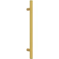 vidaXL Möbelgriffe 20 Stk. Golden 160 mm Edelstahl - Zubehör für Möbel mit elegantem, modernem Design. Diese langlebigen und rostbeständigen Edelstahlgriffe sind ideal für Schränke und Schubladen und bieten eine einfache Handhabung dank des praktischen T-Form Designs.