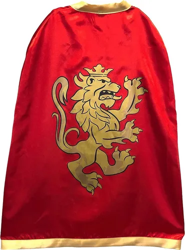 Liontouch Rittermantel, rot in rot von Liontouch