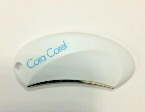 CORA COREL Allround - Feile Nagelfeile Halbrunde Taschenfeile