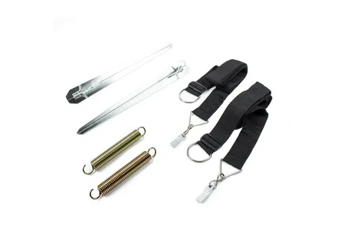 Wamovo Zelthering Abspannset 6 tlg. für Markisen - Zeltheringe und Sturmsicherung für Omnistor Markisen, mit strapazierfähigen Nylongurten für mehr Stabilität und einfachem Abbau.