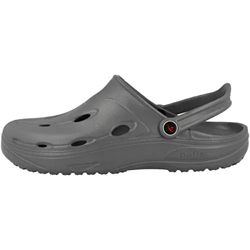 chung shi Unisex Dux Clogs in Grau in grau von Chung Shi