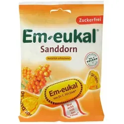 Em Eukal Bonbons Sanddorn zuckerfrei in blau von Dr. C. SOLDAN GmbH