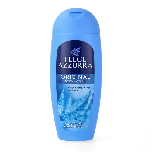 PAGLIERI Felce Azzurra Körpercreme mit Vitamin E und Mandelöl 250ml - Duschlotionen & Duschgels, pflegt intensiv mit Vitamin E und Mandelöl für geschmeidige Haut und ein angenehmes Hautgefühl.