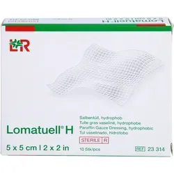 Produktbild Lomatuell H Salbentüll 5x5 cm steril 10 St