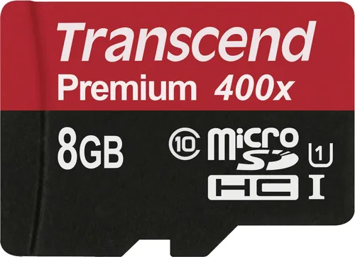 Transcend Premium microSDHC-Karte 8 GB Class 10 von Transcend
