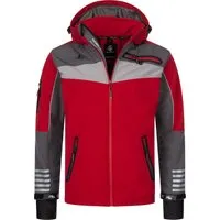 Rock Creek Softshelljacke Rot – Sportlich und Wetterfest in rot von Rock-Creek