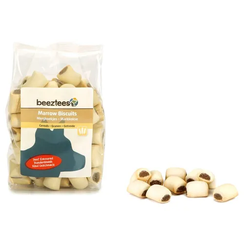 Beeztees Cookies MARKKEKSE - Getreide & Rind Snacks - Kekse Leckerli 400g