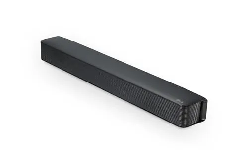 LG SQM1 2.0 Soundbar - Kompakte Bluetooth-Soundbar mit 40 Watt - Soundbars - 2.0 Dolby Digital Soundbar im kompakten Design für beeindruckenden Klang, inklusive Fernbedienung und optischem Kabel.