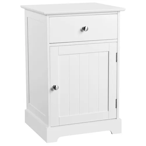 Nachttisch Nachtschrank Boxspringbett Nachtkommode mit Schublade und Stauraum