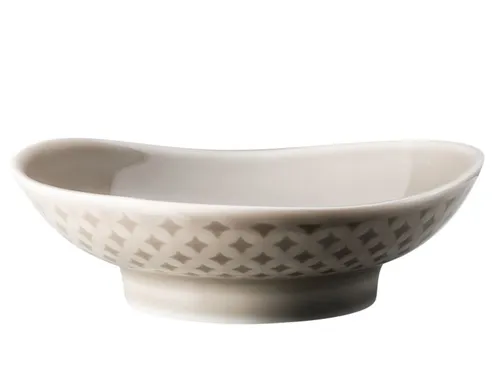 Rosenthal Schale Junto Pearl Grey Bowl 8 cm, Porzellan, (Bowls), Schalen / Schälchen / Schüsseln