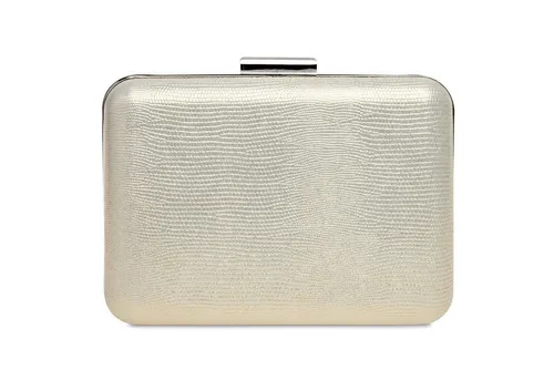 Caspar Clutch TA529 elegante Damen Snake Skin Box Clutch Abendtasche