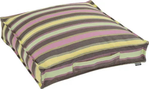 H.O.C.K. Yucatan Outdoor Matratzenkissen 50x50x10cm - Kissen für drinnen und draußen, mit robustem, wasser- und schmutzabweisendem Bezug. Ideal für Garten und Balkon, bietet hohen Sitzkomfort und bleibt dank UV-Beständigkeit lange farbenfroh.