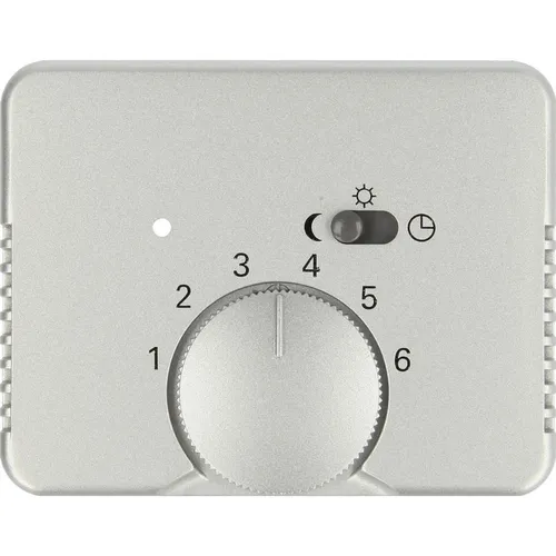 Zentralscheibe für Raumtemperaturregler und Schiebeschalter