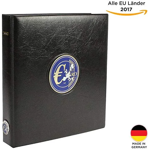 SAFE 7436 Euro Münzen Jahrgangs Sammelalbum 2017