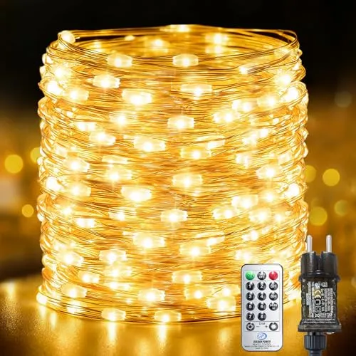 Lichtschläuche & Lichterketten Gold von Bzavor