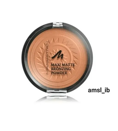 Manhattan Matte Maxi Bronzing Powder, 001, Blonde, 17 g