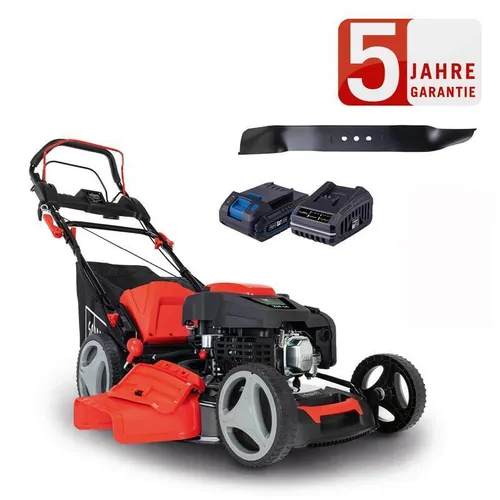 Scheppach Benzin Rasenmäher MS225-53E 7PS mit Antrieb + E-Start