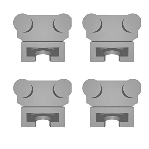 ULROAD 4x Ersatzteil passend für IKEA Kvartal Rolle Gleiter Set mit 4 Stück Replica Ersatzteile