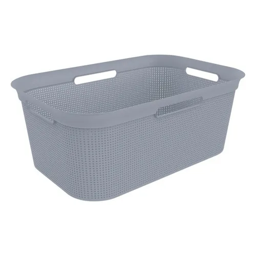 Rotho Wäschekorb Brisen 41 L misty blau Wäschebehälter