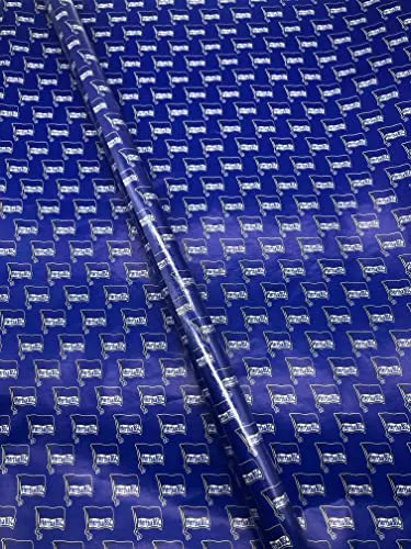 Hertha BSC Berlin Fussball Geschenkpapier Rolle 2er Packung mit je 200x70cm