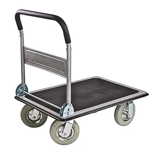 DEMA Transportwagen mit grauer Luftbereifung