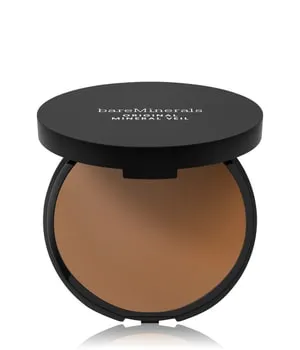 bareMinerals Mineral Veil Pressed Powder 9 g - Sheer Tan - Puder für ein mattes, natürliches Finish; das vegane und talkfreie Setting Powder fixiert Make-up und minimiert das Erscheinungsbild von Poren.