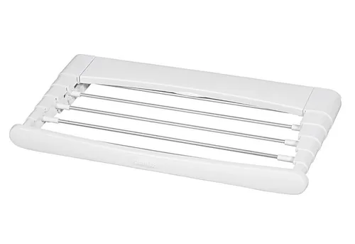 Gimi Telepack 100 Wandwäschetrockner - Wäscheständer aus Aluminium, platzsparend einziehbar und faltbar, ideal für drinnen und draußen, mit einer Breite von 100 cm.