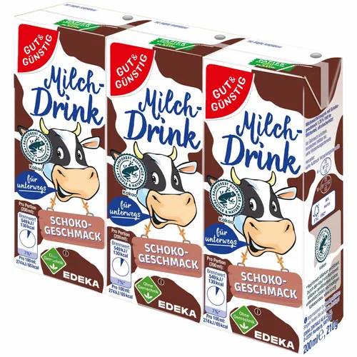 Gut&Günstig Schokomilchdrink mit fettarmer Milch