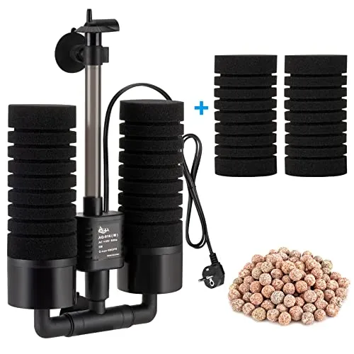 AQQA Aquarium Schwammfilter 3/5W