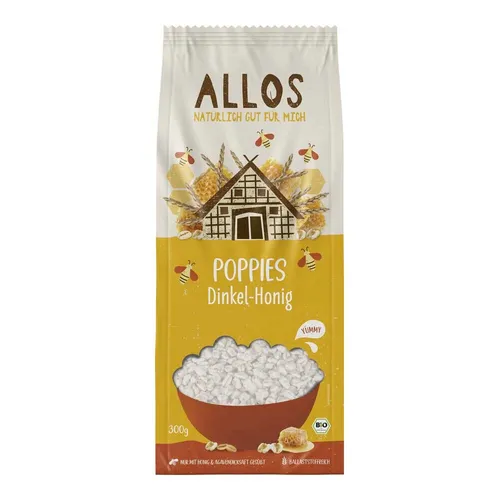 Poppies - Dinkel Honig 300g | ALLOS