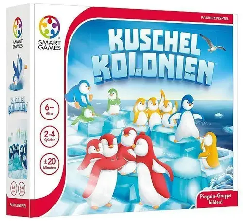 Smart Games Familienspiel Kuschel-Kolonien - Gesellschaftsspiel für 2-4 Spieler, fördert strategisches Denken und ist ideal für Familienabende, Spieldauer 20-30 Minuten.