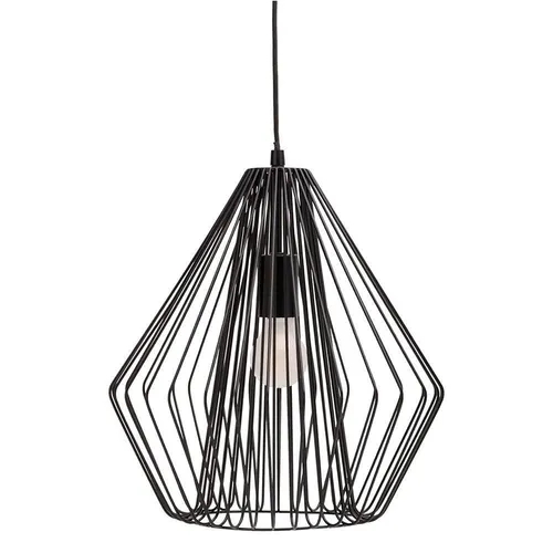 PAULMANN Shiny Delight - Pendelleuchte  Schwarz Papier Ø35cm 20W E27 Lampe NEU