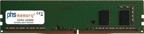 PHS-memory 4GB RAM Speicher passend für Lenovo V50t Gen 2 13IOB (11QE) DDR4 UDIMM 3200MHz PC4-25600-U (SP381077)