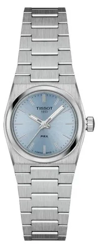 Tissot PRX 25mm T137.010.11.351.00 Damenarmbanduhr - Elegante Damenuhr aus Edelstahl mit Saphirglas, ideal für stilvolle Auftritte und Alltag.