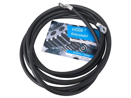 eXODA 35 mm² M8 Batteriekabel, 300 cm - Sonstige Kabel & Adapter, hochwertiges 35 mm² Kupferkabel für zuverlässige Stromübertragung in Fahrzeugen und Anlagen.