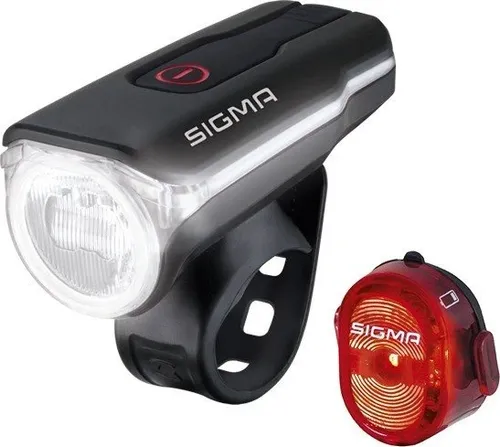 SIGMA SPORT LED Fahrradlicht Set AURA 60 und NUGGET II von SIGMA