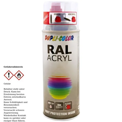 Dupli Color RAL-Lack RAL ACRYL RAL 7035 lichtgrau glänzend 400 ml 349737